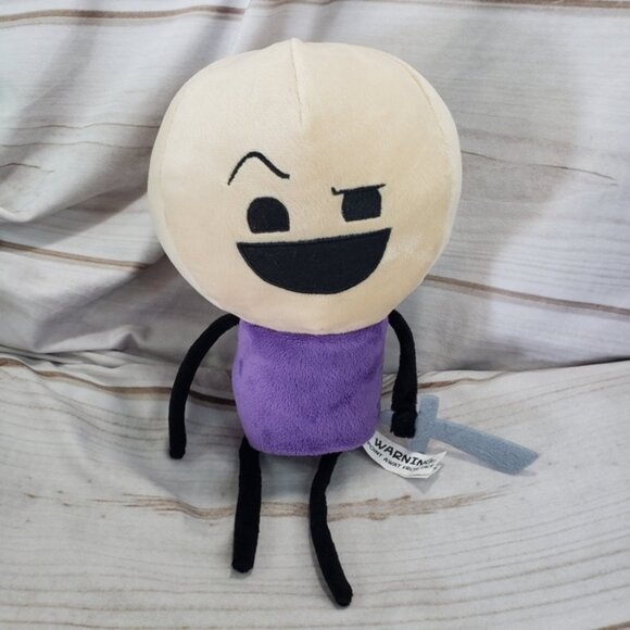 Cyanide And Happiness Purple Shirted Eye Stabber Plush Toy 12 Inch 2013 - Picture 7 of 7